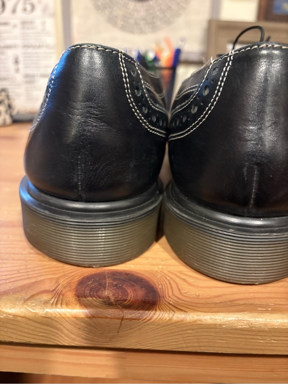 Dr. Marten Stitched Wingtips (no sole stitch) - Picture 4 of 9